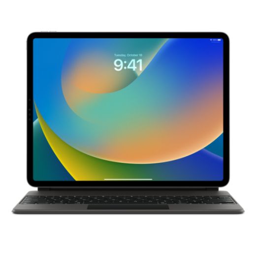 Чохол-клавіатура Apple Magic Keyboard Black Ukrainian (MJQK3UA/A) для iPad Air 13" M2 (2024) | iPad Pro 12.9" M1 | M2 (2021 | 2022)