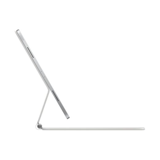 Чохол-клавіатура Apple Magic Keyboard White Ukrainian (MJQL3UA/A) для iPad Air 13" M2 (2024) | iPad Pro 12.9" M1 | M2 (2021 | 2022)