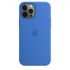 Силіконовий чохол CasePro Silicone Case (High Quality) Capri Blue для iPhone 12 Pro Max