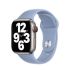 Оригинальный силиконовый ремешок Apple Sport Band Blue Fog для Apple Watch 41mm | 40mm | 38mm (MN293)