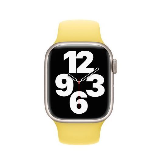 Оригінальний силіконовий ремінець Apple Sport Band Lenon Zest для Apple Watch 42mm | 41mm | 40mm | 38mm (MN2A3)