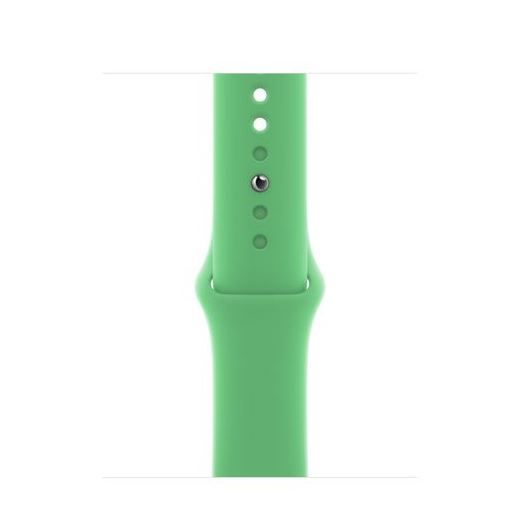 Оригинальный силиконовый ремешок Apple Sport Band Bright Green для Apple Watch 42mm | 41mm | 40mm | 38mm (MN2C3)