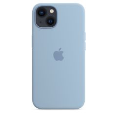 Оригинальный силиконовый чехол Apple Silicon Case with MagSafe Blue Fog для iPhone 13 Mini (MN5W3)
