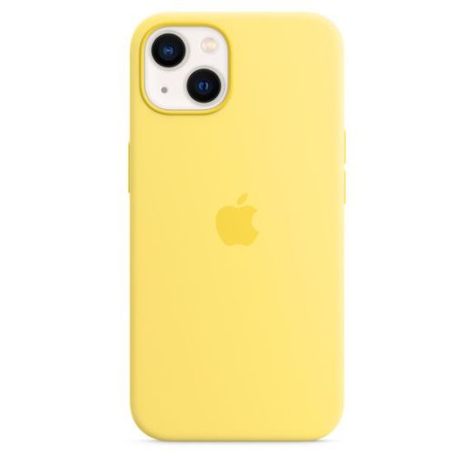 Оригінальний силіконовий чохол Apple Silicon Case with MagSafe Lenon Zest для iPhone 13 (MN623)