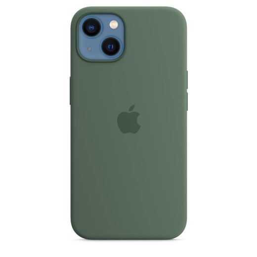 Оригинальный силиконовый чехол Apple Silicon Case with MagSafe Eucalyptus для iPhone 13 Mini (MN5Y3)