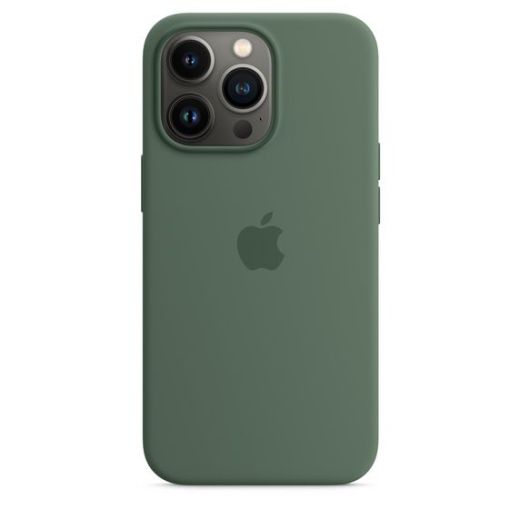 Оригинальный силиконовый чехол Apple Silicone Case with MagSafe Eucalyptus (MN6C3) для iPhone 13 Pro Max