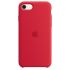 Оригинальный силиконовый чехол Apple Silicone Case Red(PRODUCT) (MN6H3) для iPhone SE (2022)