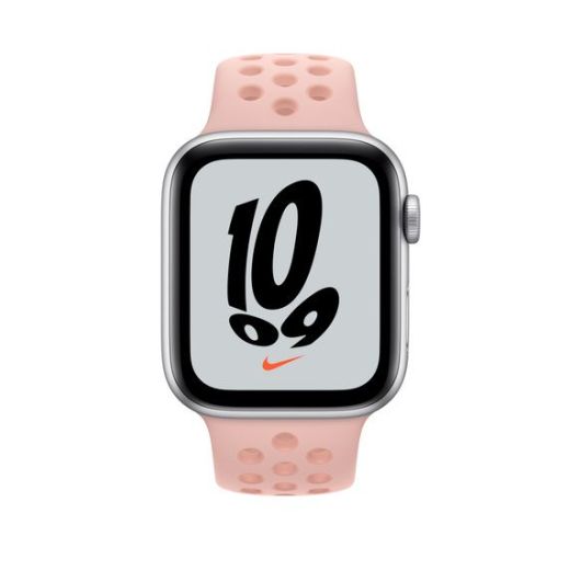 Оригинальный ремешок Apple Nike Sport Band Pink Oxford|Rose Whisper для Apple Watch 45 mm | 44 mm | 42 mm (MN6Q3)
