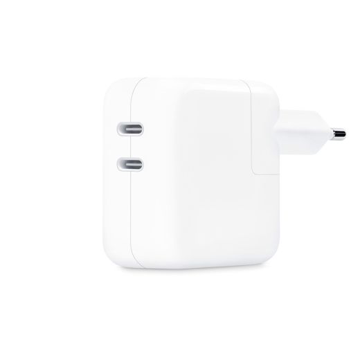 Быстрая зарядка Apple 35W Dual USB-C Port Power Adapter для MacBook | iPhone | iPad (MNWP3)