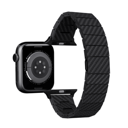 Ремінець Pitaka Carbon Fiber Retro (AWB1003) для Apple Watch 45mm | 44mm | 42mm