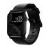 Шкіряний ремінець Nomad Modern Band Black Leather / Black Hardware для Apple Watch 49мм | 45мм | 44мм