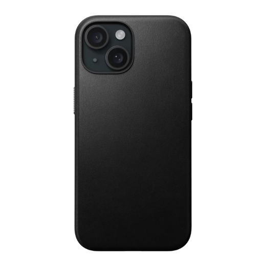 Шкіряний чохол Nomad Modern Leather Case Black для iPhone 15 Plus