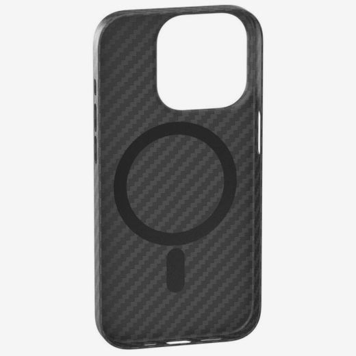 Чехол Momax Carbon Fiber Texture Magnetic Protective для iPhone 14