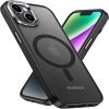 Чохол Momax Hybrid Case Magnetic Protective Case Black with MagSafe для iPhone 13 (CPAP21MD)