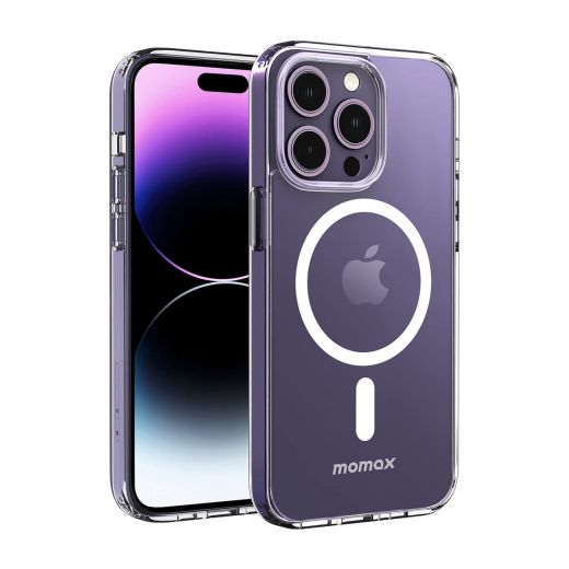 Чехол Momax Hybrid Case Magnetic Protective Case Transparent with MagSafe для iPhone 13 Pro Max