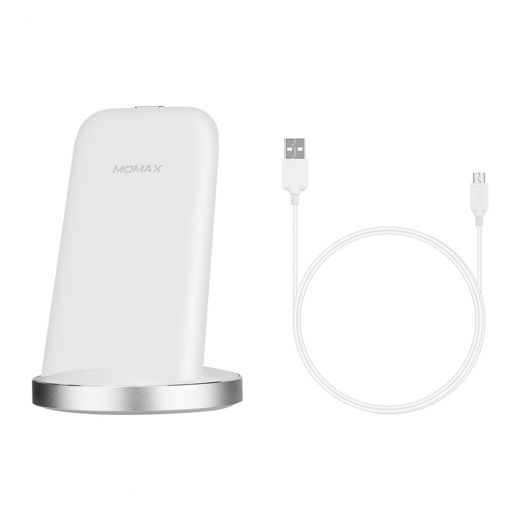 Беспроводная зарядка Momax Q.Dock2 White (UD5W)