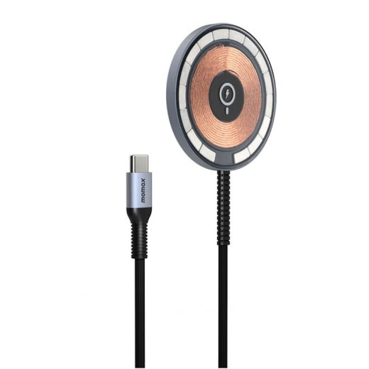 Бездротова зарядка Momax Q.Mag Magnetic Wireless Charger 15W (UD21E)