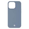 Силиконовый чехол Momax Silicone Case Magnetic Protective Case Blue with MagSafe для iPhone 13 Pro Max