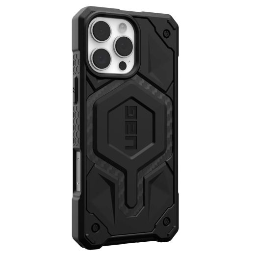 Протиударний чохол UAG Monarch Pro Magsafe Carbon Fiber для iPhone 16 Pro (114456114242)