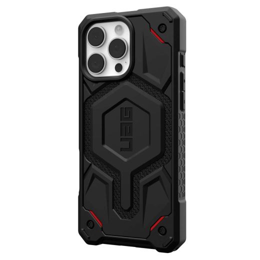 Протиударний чохол UAG Monarch Pro Magsafe Kevlar Black для iPhone 16 Pro (114456113940)
