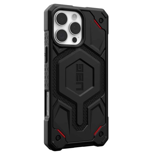 Противоударный чехол UAG Monarch Pro Magsafe Kevlar Black для iPhone 16 Pro Max (114457113940)