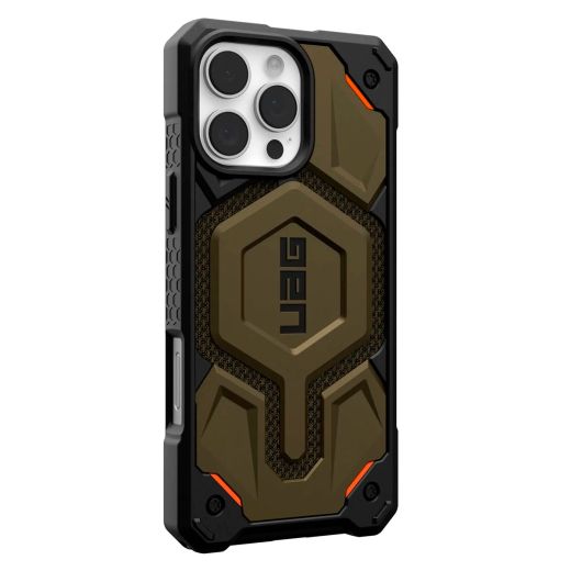 Протиударний чохол UAG Monarch Pro Magsafe Kevlar Element Green для iPhone 16 Pro Max (11445711397B)