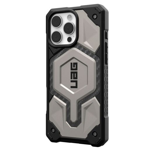 Протиударний чохол UAG Monarch Pro Magsafe Titanium для iPhone 16 Pro Max (114457113636)