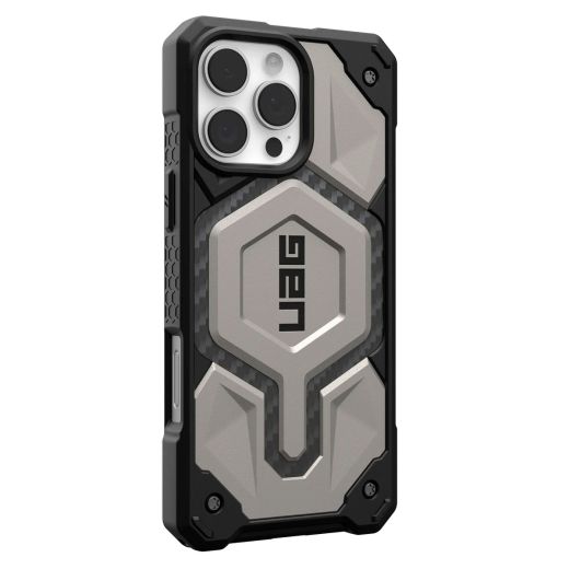Протиударний чохол UAG Monarch Pro Magsafe Titanium для iPhone 16 Pro (114456113636)