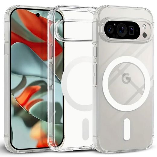 Прозорий чохол Monblan Magnetic Crystal Series Transparent для Google Pixel 9 Pro (MMCGP9P)