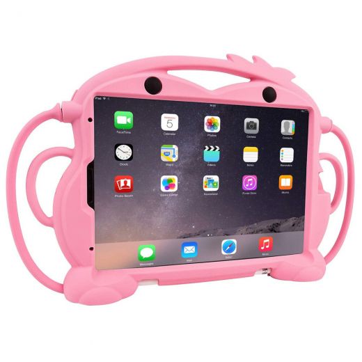 Детский противоударный чехол CasePro Monkey Pink для iPad Pro 11" (2020 | 2021 | 2022 | M1 | M2)
