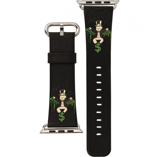 Шкіряний ремінець Hustle Case Monopoly Dollar для Apple Watch 45/44mm