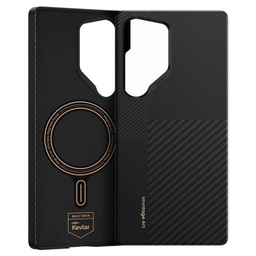 Карбоновий чохол Benks Montage ArmorAir Case Built with Kevlar для Samsung Galaxy S25 Ultra