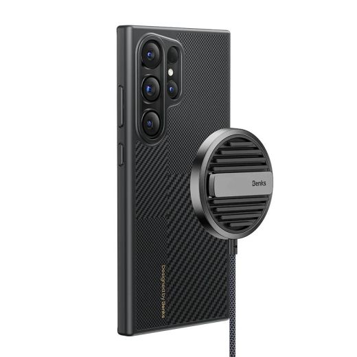 Карбоновый чехол Benks MagClap ArmorPro Case для Samsung Galaxy S24 Plus