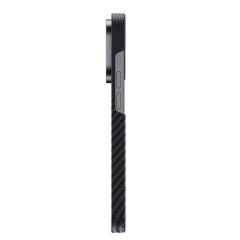 Карбоновый чехол Benks Montage Armor Air Kevlar Case (600D/1500D) with MagSafe Black для iPhone 15 Pro