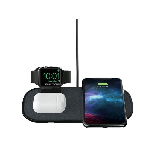 Бездротова зарядка Mophie 3-in-1 Wireless Charging Pad