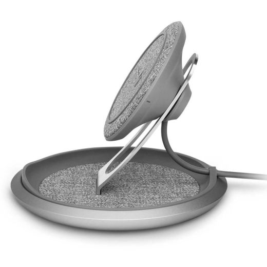 Бездротова зарядка Moshi Lounge Q Wireless Charging Stand Nordic Gray (99MO022218)