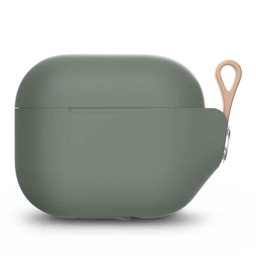 Чехол Moshi Pebbo Mint Green для AirPods 3 (99MO123843)