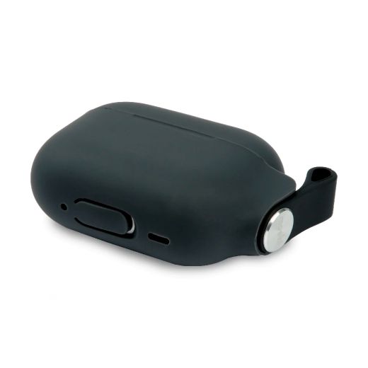 Силиконовый чехол Moshi Pebbo Shadow Black для AirPods Pro 2 (99MO123035)