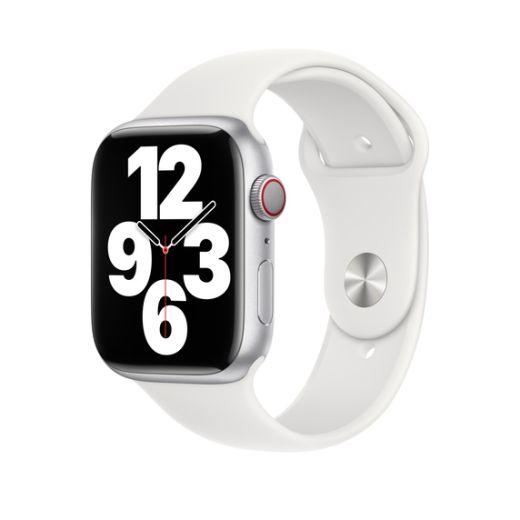 Оригинальный ремешок Apple Sport Band Size S/M White для Apple Watch 41mm | 40mm (MP6W3)