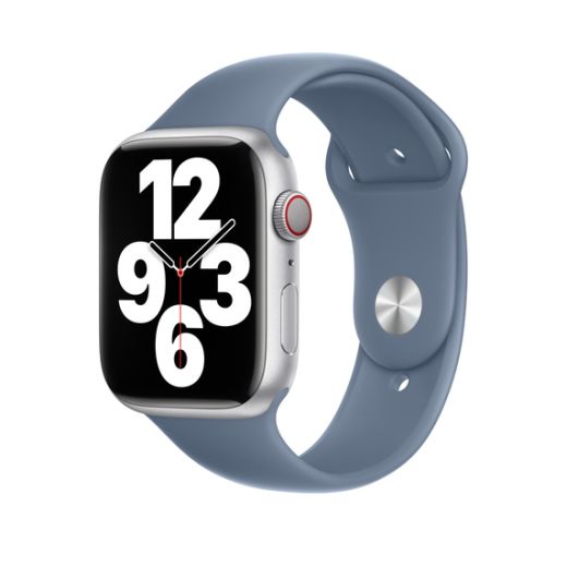 Оригинальный ремешок Apple Sport Band Size M/L Slate Blue для Apple Watch 42mm | 41mm | 40mm (MP7A3)