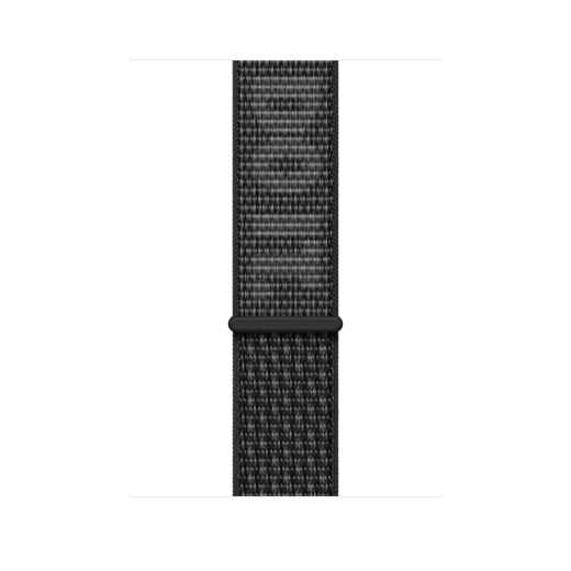 Оригінальний ремінець Apple Nike Sport Loop Black/Summit White для Apple Watch 41mm | 40mm | 38mm (MPHW3)