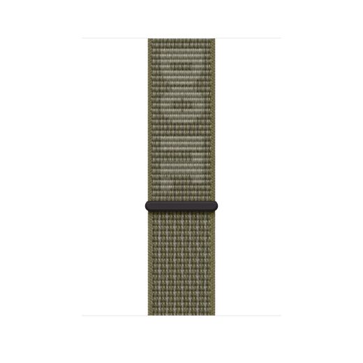 Оригинальный ремешок Apple Nike Sport Loop Sequoia/Pure Platinum для Apple Watch 41mm | 40mm | 38mm (MPHX3)