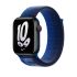 Оригінальний ремінець Apple Nike Sport Loop Game Royal/Midnight Navy для Apple Watch 49mm | 45mm | 44mm | 42mm (MPJ33)