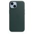 Оригинальный кожаный чехол Apple Leather Case with MagSafe Forest Green для iPhone 14 (MPP53) Оригинальный кожаный чехол Apple Leather Case with MagSafe Forest Green для iPhone 14 (MPP53)