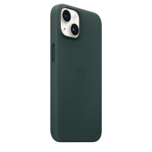 Чохол CasePro Leather Case with MagSafe Forest Green для iPhone 14