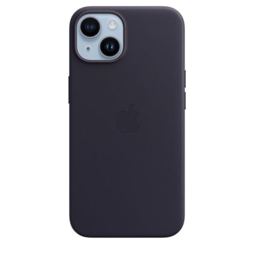 Чехол CasePro Leather Case with MagSafe Ink для iPhone 14