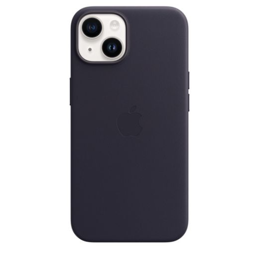 Чехол CasePro Leather Case with MagSafe Ink для iPhone 14