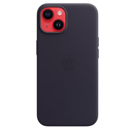 Чохол CasePro Leather Case with MagSafe Ink для iPhone 14