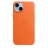 Чехол CasePro Leather Case with MagSafe Orange для iPhone 14