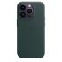 Оригинальный кожаный чехол Apple Leather Case with MagSafe Forest Green для iPhone 14 Pro (MPPH3)